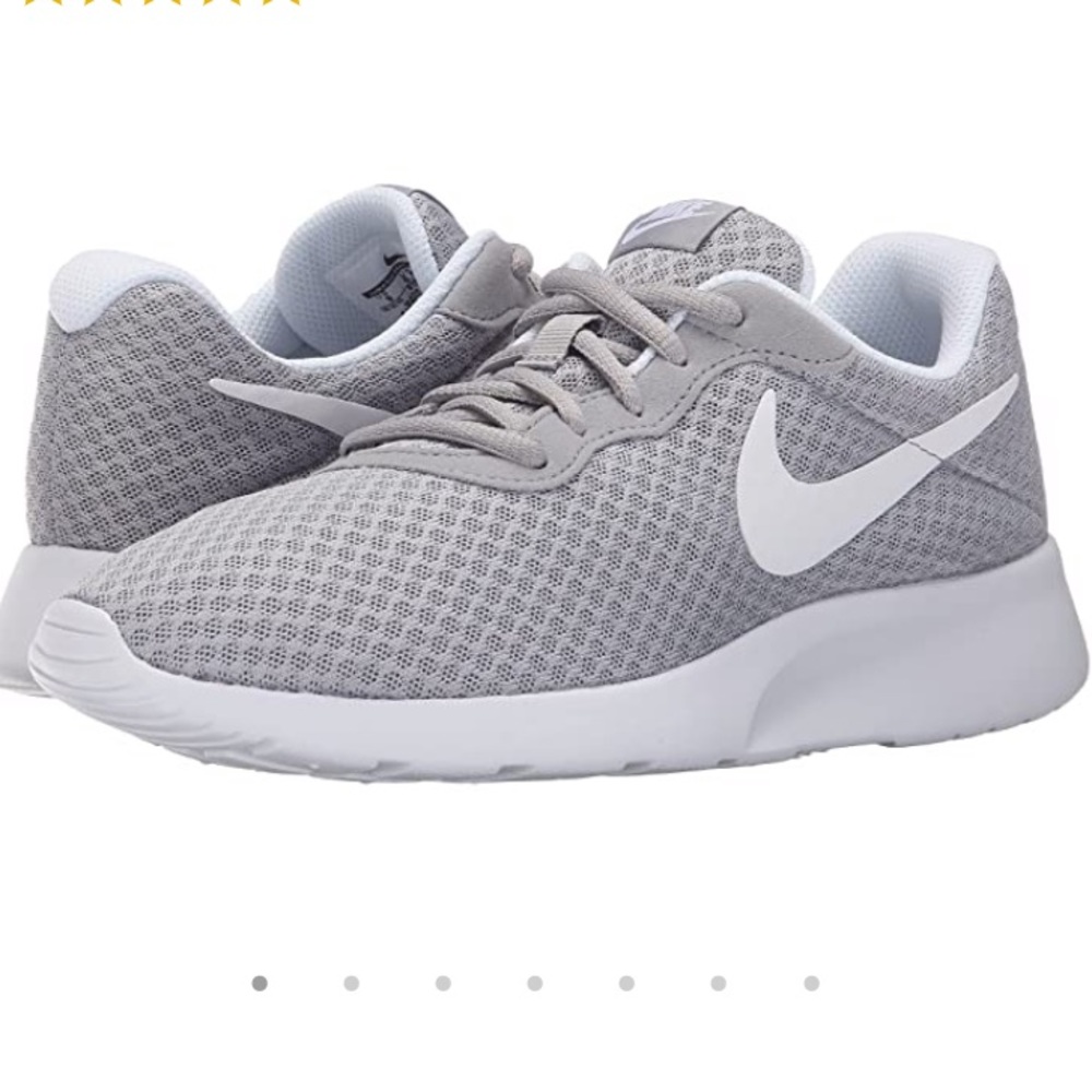 Nike Tanjun running shoes in Wolf Grey